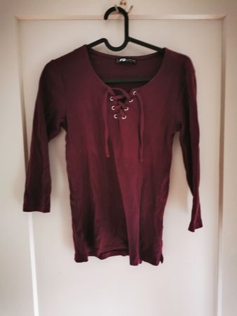 Sister's Point Shirt, bordeaux, Gr. M, Top Zustand, Herbst