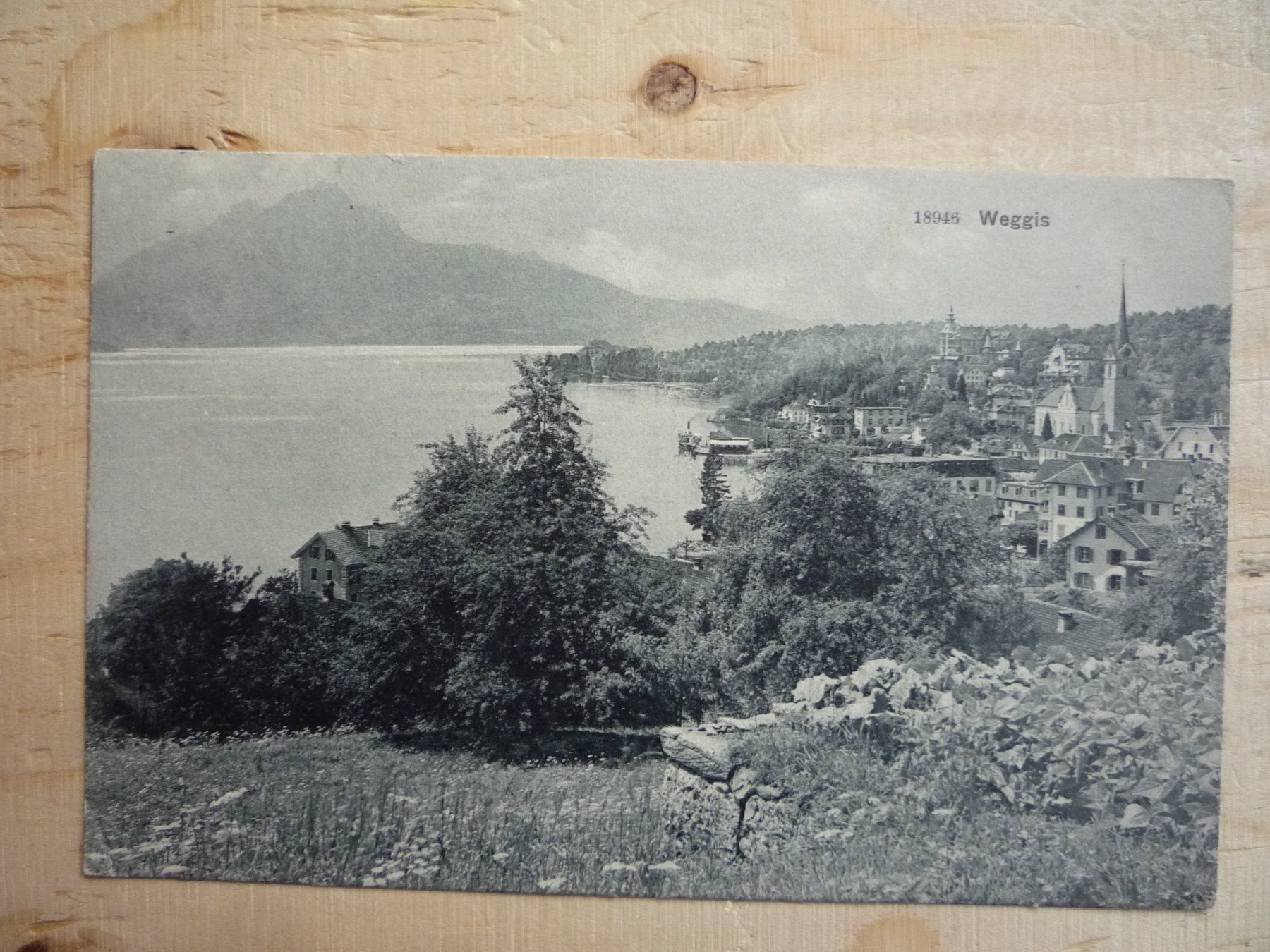 Cartes postales: Weggis, 12.VII.09 – D'occasion à Rieden SG par Brockehuesli