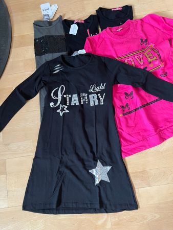 5 tl. Kleiderpaket Mädchen, Gr. 134 (9 Jahre), RESTPOSTEN