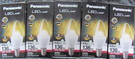 5 stück 4W Panasonic Led Birne E14 dimmbar