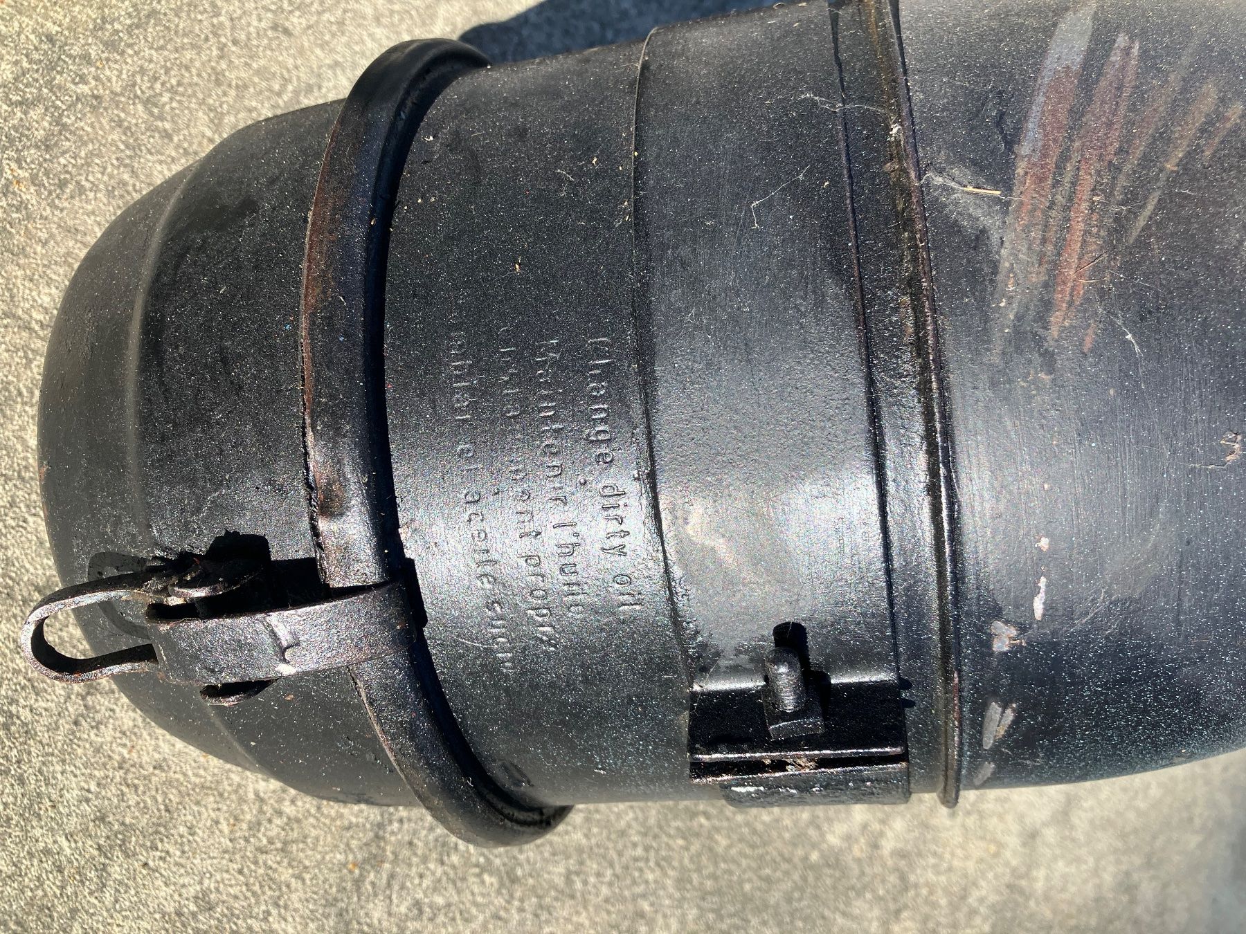 Ventilazione: Ölbatluftfilter Traktor Oldtimer – Usato da Schleitheim venduto da Pi3.14 6