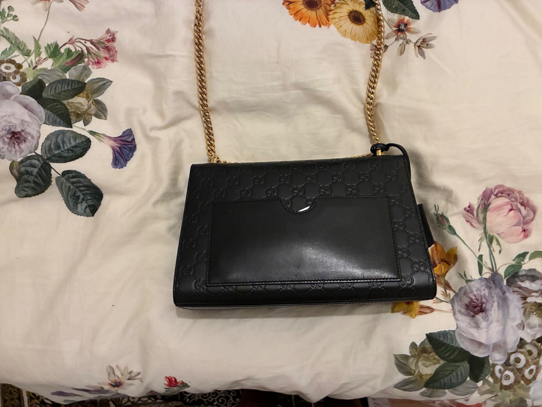Gucci Borse da donna: Gucci Black Guccissima Medium Padlock Shoulder Bag – Usato da Nyon venduto da far_f89n 2