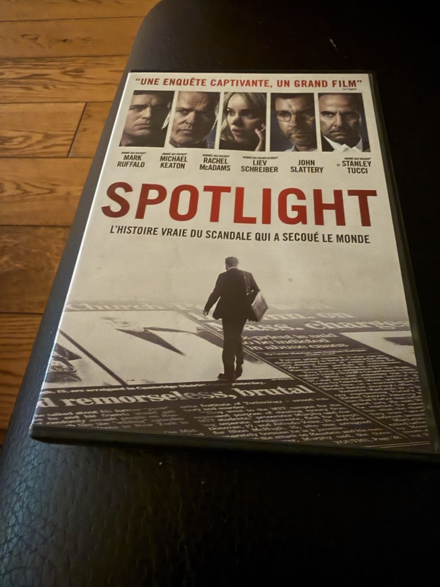 Tous les DVDs: Spotlight (Michael Keaton, Mark Ruffalo) – D'occasion à Troinex par grigri2020