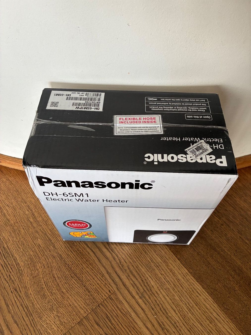 Sanitari: Panasonic - Chauffe-eau électrique - DH-6SM1 - NEUF – Nuovo e nell'imballaggio originale da Herrliberg venduto da BOULBADI 3
