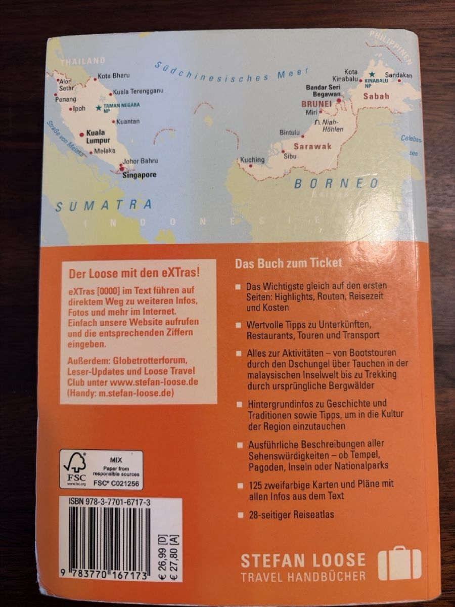 Bücher: Malaysia Reiseführer - Stefan Loose – Neu (gemäss Beschreibung) aus Burgdorf von Swisskaran 2