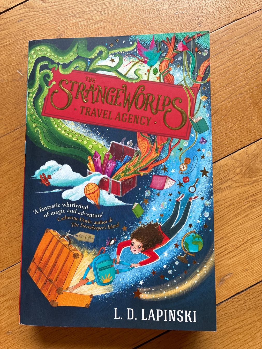 Libri: The Strangeworlds Travel Agency L.D. Lapinksi – Usato da Zollikon venduto da mythenschloss