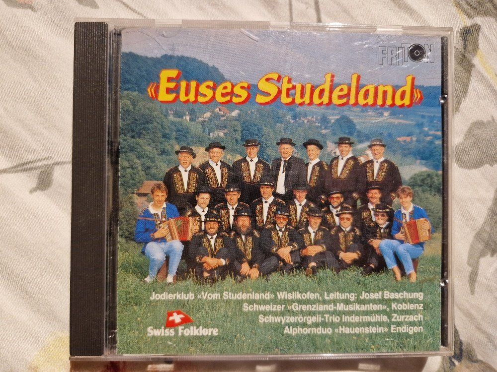 CD: Jodlerklub Vom Studenland Wislikofen: Euses Studeland – Usato da Brittnau venduto da Zibu