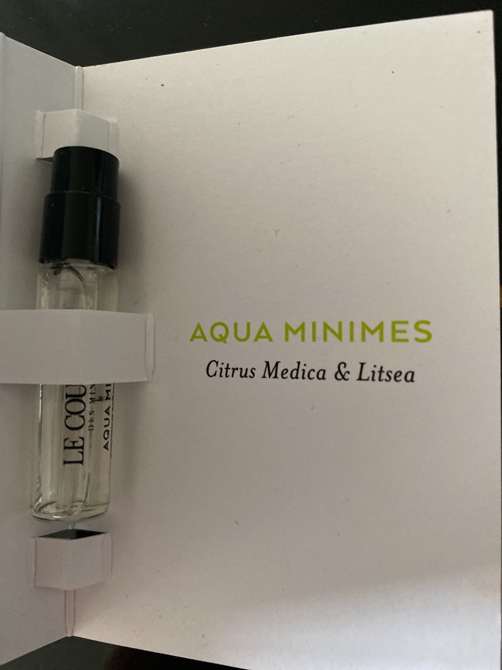 Profumi & Eau de Toilette: Le Couvent Aqua Minimes 1.5 ml – Nuovo e nell'imballaggio originale da Bern venduto da schnupka 2