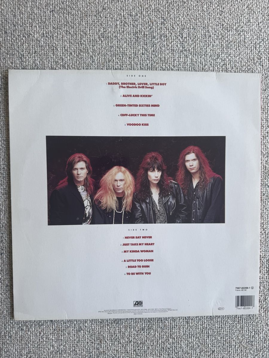 Dischi in vinile: Mr. Big  -Lean Into It - LP - 90s – Usato da Rorbas venduto da BlackstarRecords 1