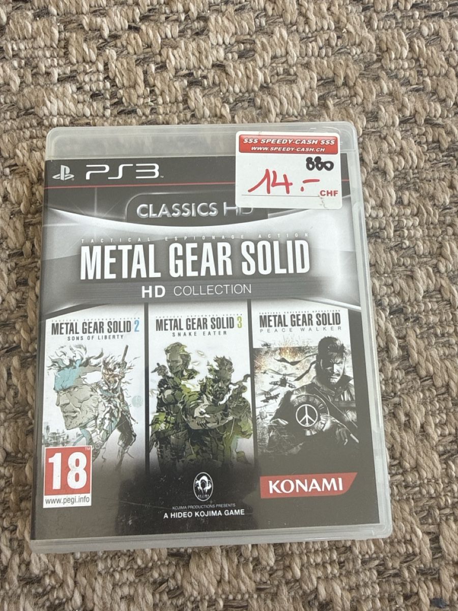 Giochi: PS3 Metal Gear Solid HD Collection guter Zustand – Usato da Oftringen venduto da jase91