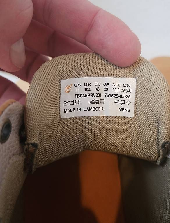 Herrenschuhe: Timberland Boots Cognac – Gebraucht aus Zürich von wandrew 1