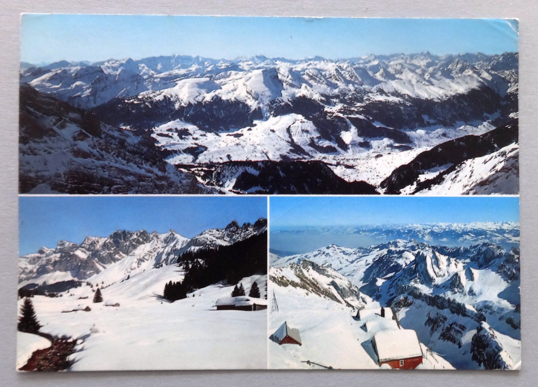 Ansichtskarten: Blick vom Säntis – Defekt aus Fétigny von Billy2miny