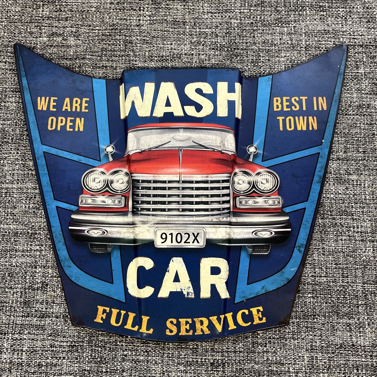 Insegne: Metal Art Schild Car Wash – Nuovo (secondo la descrizione) da Schwyz venduto da rs-trend