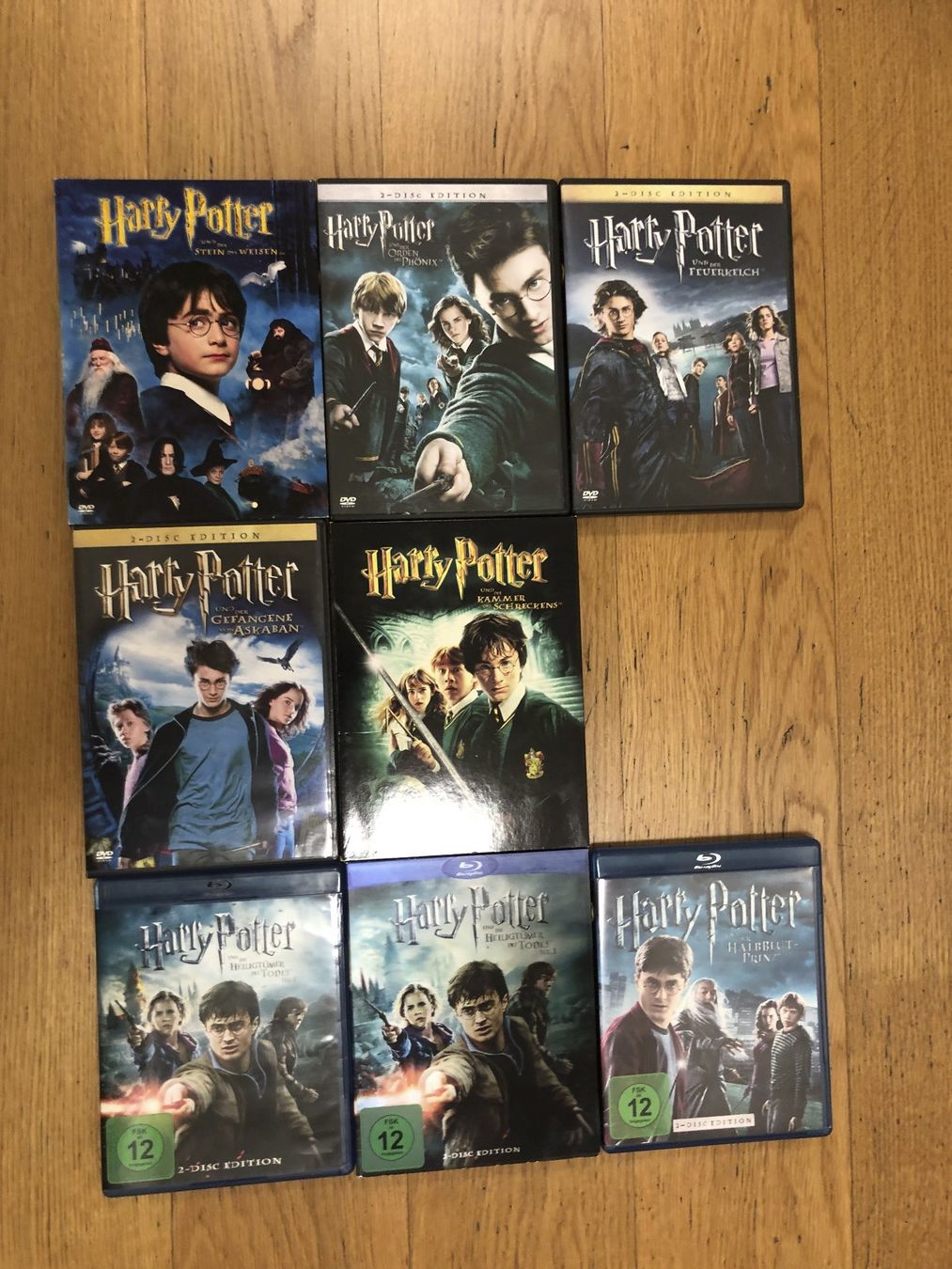 Tutti i DVDs: Harry Potter 5 DVDs & 3 Blue-Ray – Usato da Jona venduto da mars100 1