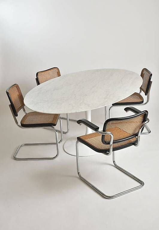 Tische: Eero Saarinen MARMOR Tulip Table oval – Gebraucht aus Zürich von IndividumCH 2