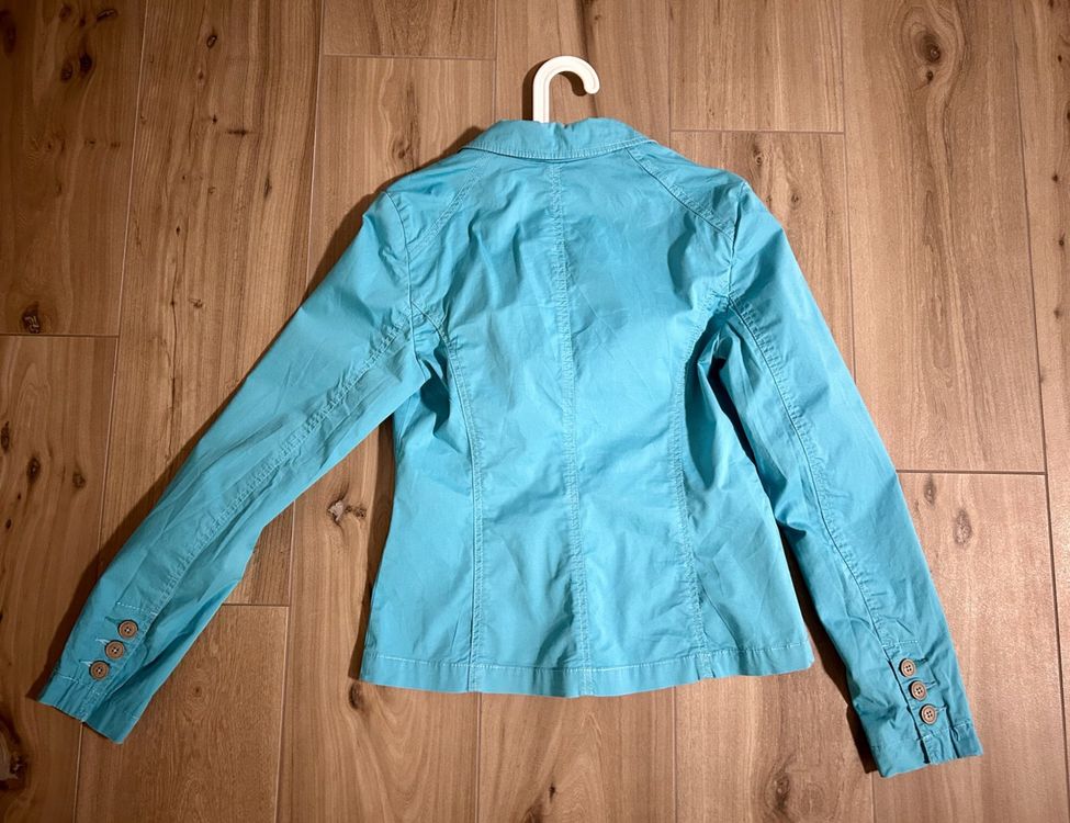 Kostüme: STREET ONE Blazer, Grösse 36, türkis – Gebraucht aus Laufen von Gwitterchischte 1