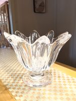 Art Deko VANNES Baccarat Bleikristall Schale um 1930j Top
