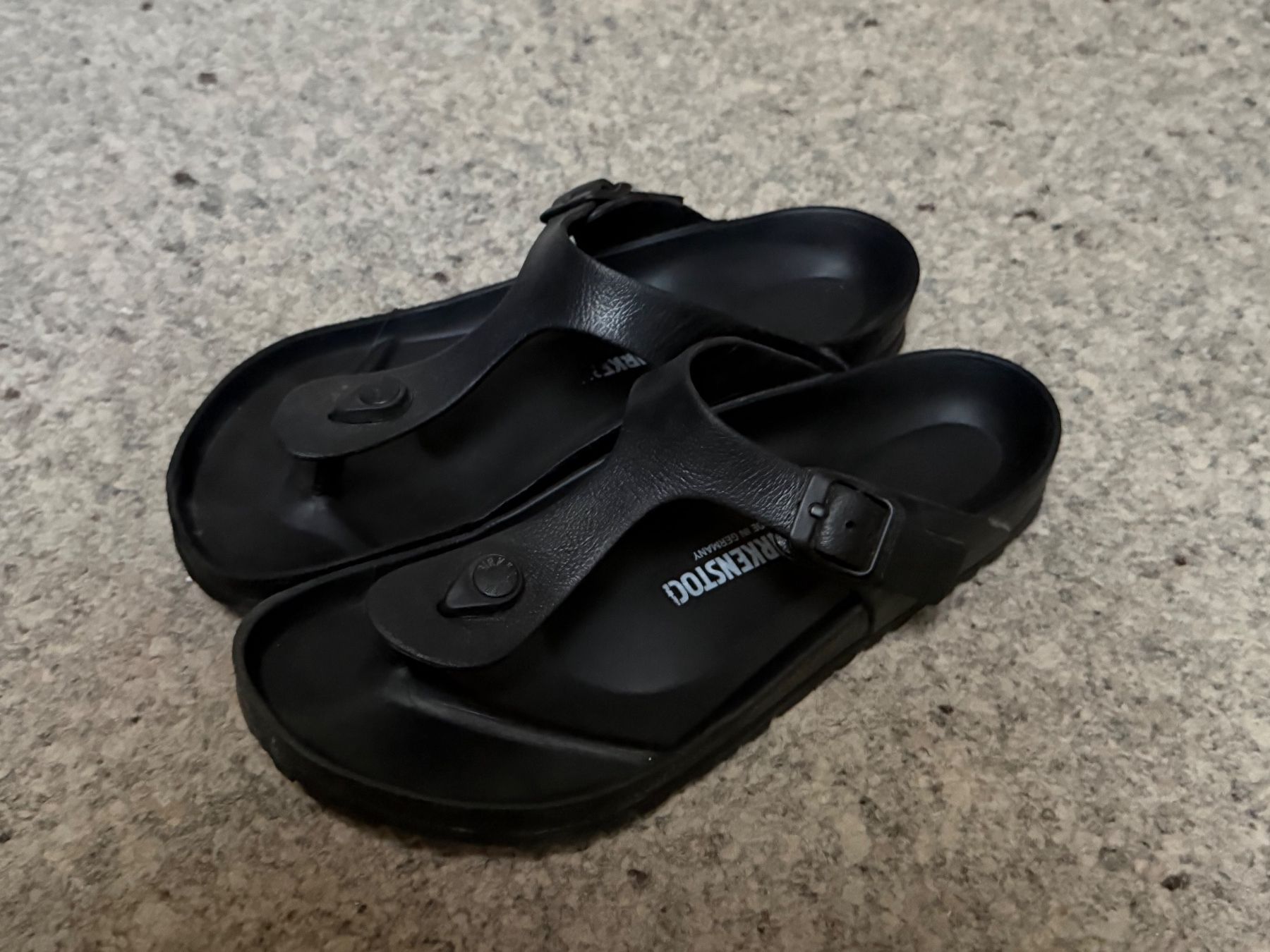 Birkenstock Scarpe da donna: Birkenstock Gizeh EVA Gr 40 – Usato da Wattwil venduto da edel88