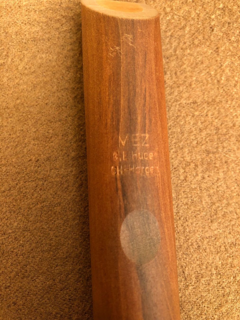 Musikinstrumente: 6 Ton Flöte, Birnbaum, MEZ – Gebraucht aus Zürich von chrili 2