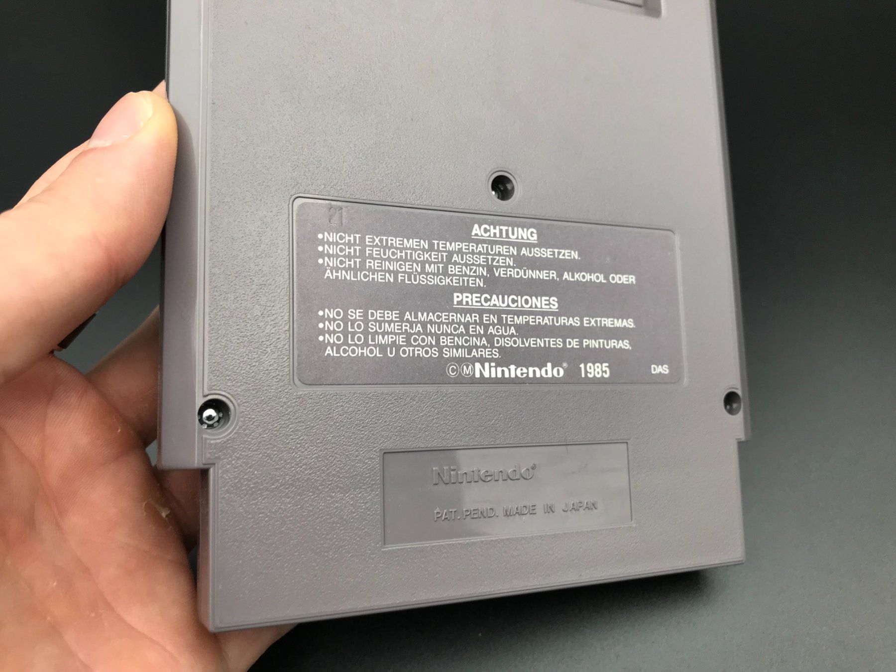 Nintendo Giochi: WF Wrestle Mania Challenge NES DE – Usato da Hagendorn venduto da Pokecollectorch 2
