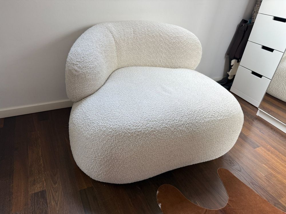 Westwing Sessel: Fauteuil Westwing Chair ALBA Off-White – Gebraucht aus Penthalaz von tsarerie 2