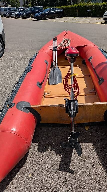 Barche: Schlauchboot mit elektromotor – Usato da Rorbas venduto da philips1