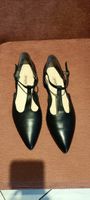 Paul Green Echtleder-Ballerinas, schwarz, Grösse 40