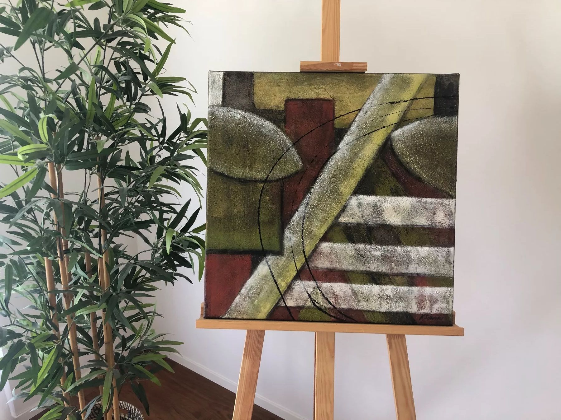 Foto & Immagini: Acrylbild, Mischtechnik auf Leinwand, ein Unika – Nuovo (secondo la descrizione) da Bern venduto da Banane000