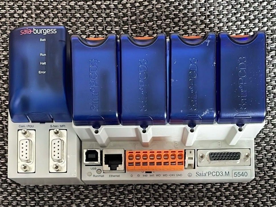 Steuerung: Saia Burgess CPU Basismodul / PCD3.M5540 – Gebraucht aus Romanshorn von DonRicardoo