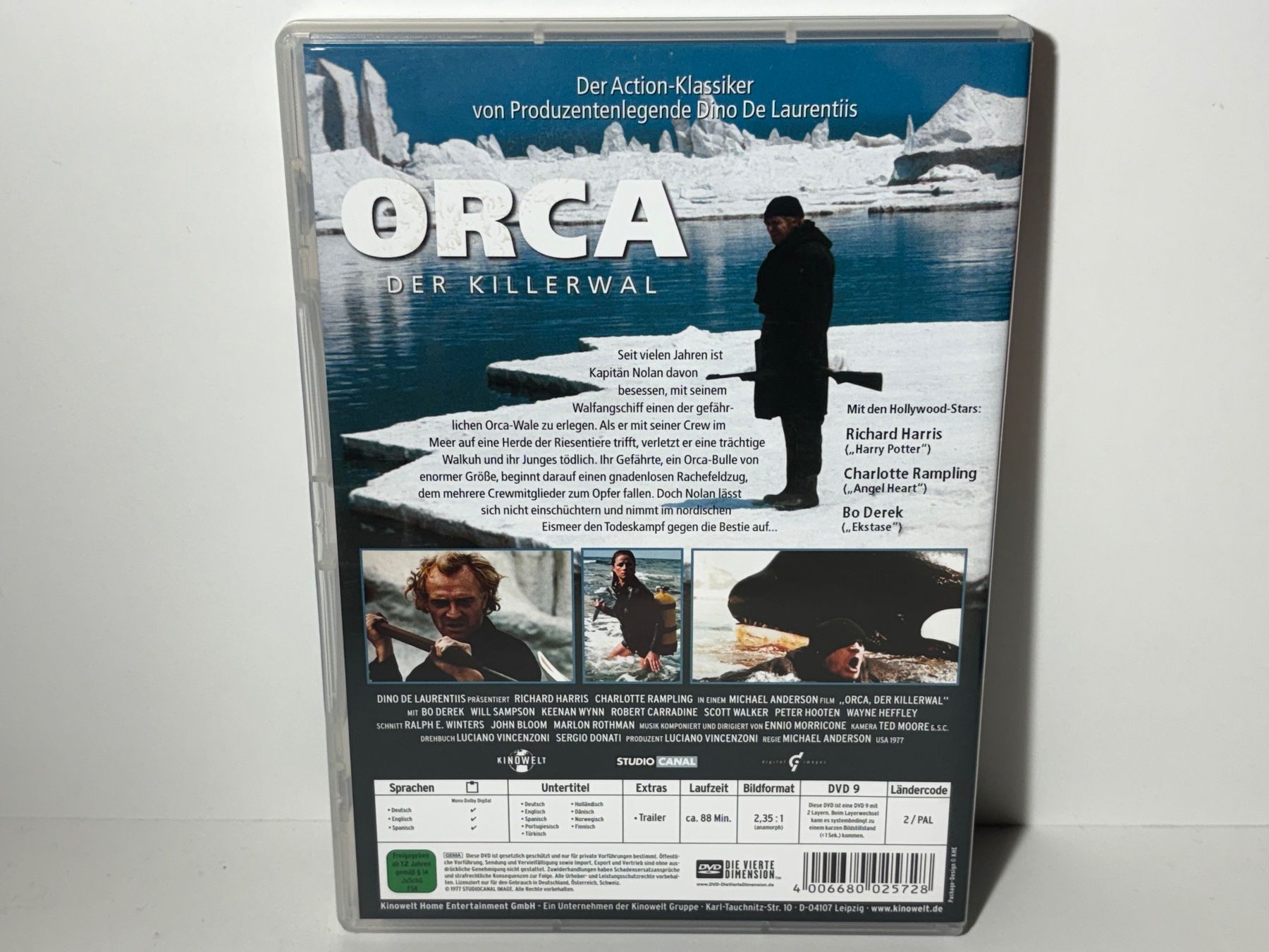 Tutti i DVDs: Orca - Der Killerwal DVD – Usato da Wilderswil venduto da Sstriker 1