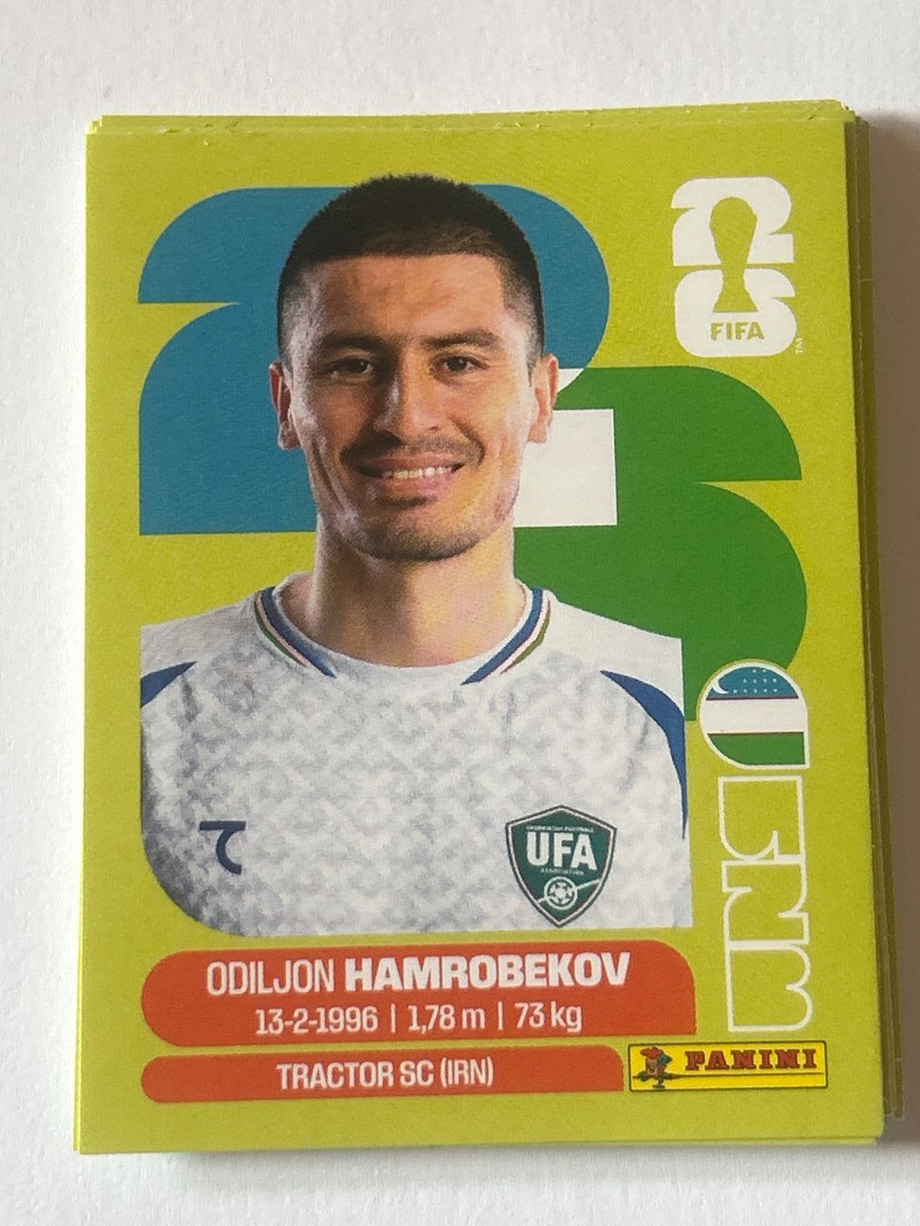 Panini Carte collezionabili: Panini WM 2026 Sticker - Hamrobekov UZB 10 – Nuovo (secondo la descrizione) da Troistorrents venduto da sim_d75d