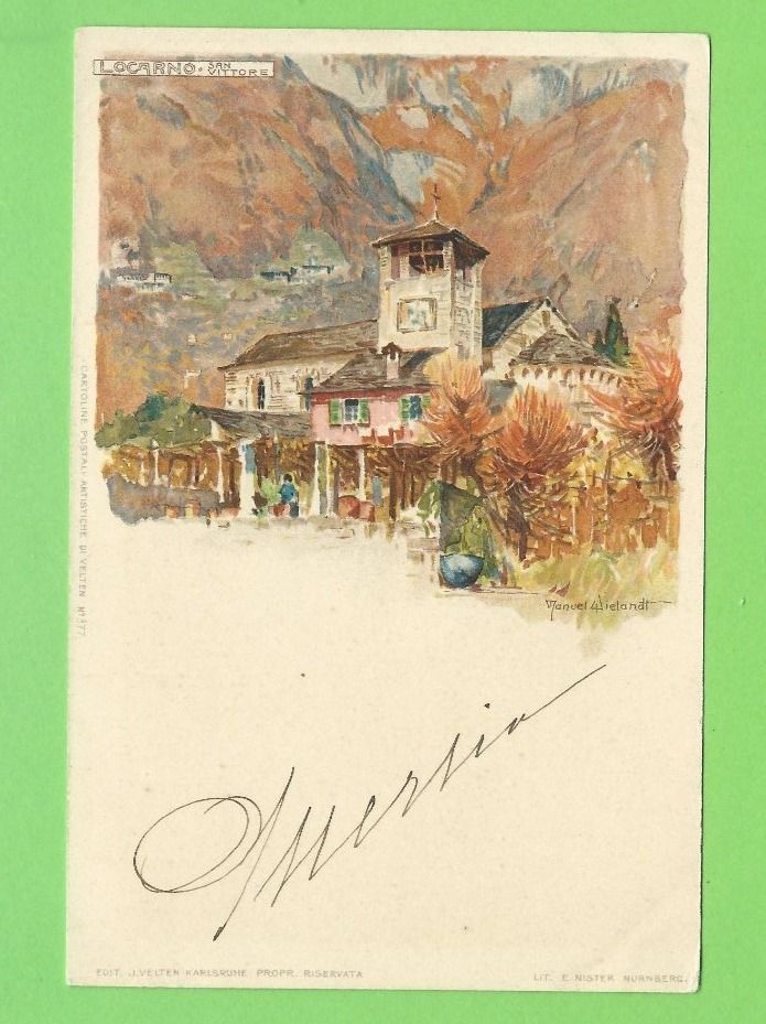 Cartoline postali: Lugano - San Vittore – Nuovo (secondo la descrizione) da Zürich venduto da t24_de