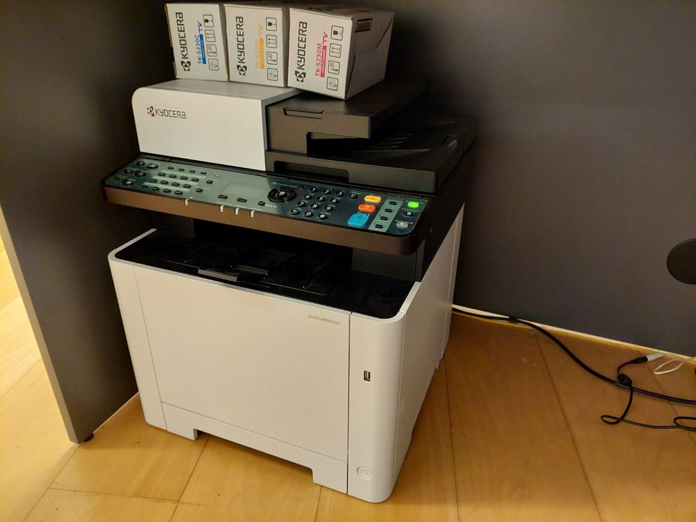 Kyocera ECOSYS M5521cdw inkl. Ersatz-Toner | Kaufen auf Ricardo