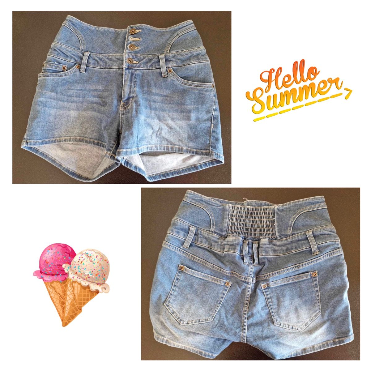 Jeans: Jeans-Shorts, Grösse 42, neu – Nuovo (secondo la descrizione) da Hittnau venduto da Katzenherz