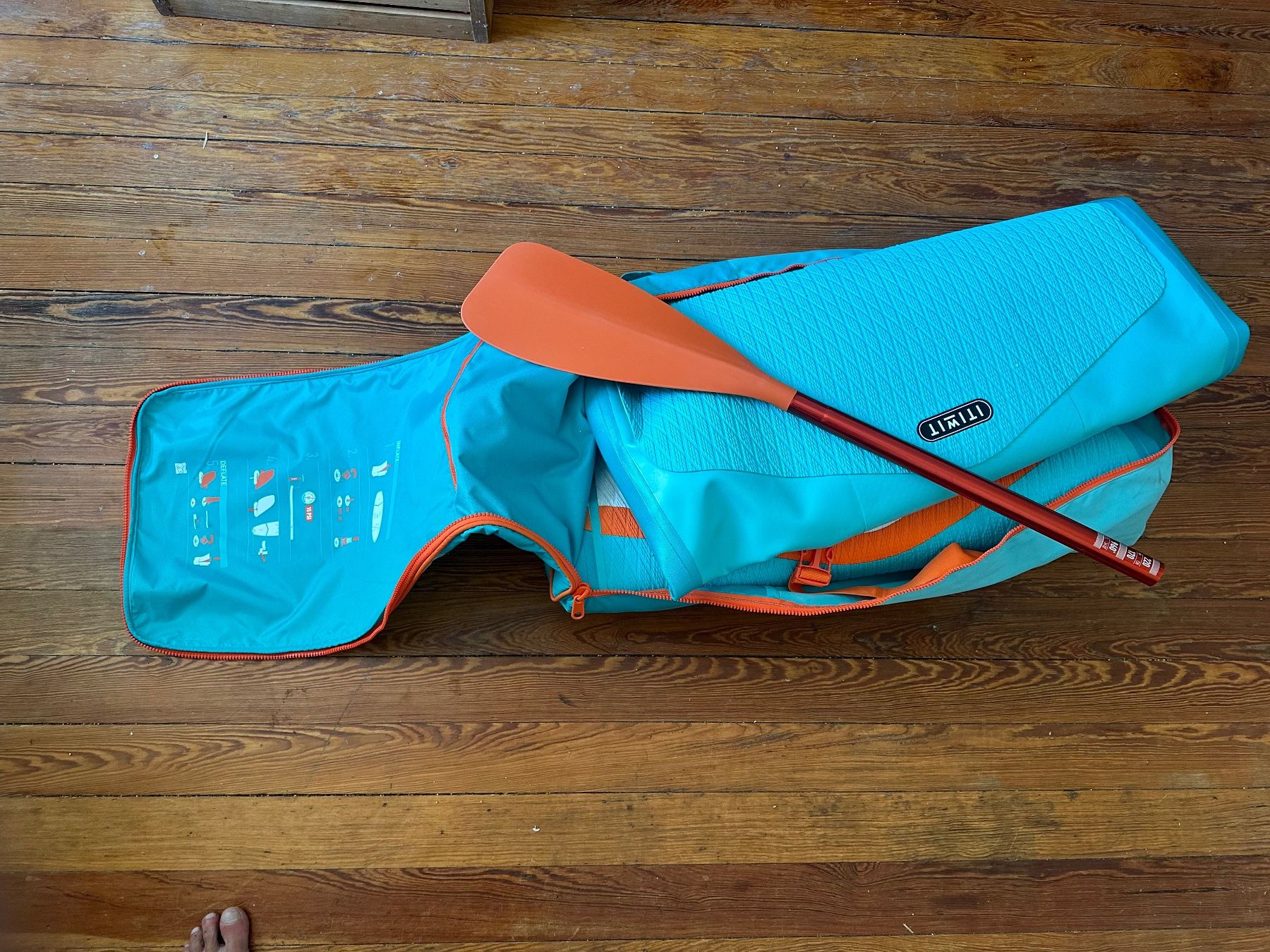 Surfboards & Schwimmbrette: Planche Paddle Gonflable avec Accessoires comme neuf – Gebraucht aus Genève von mapayo 1