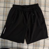 Schwarze Fitness Shorts Grösse M