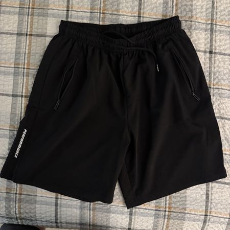 Schwarze Fitness Shorts Grösse M