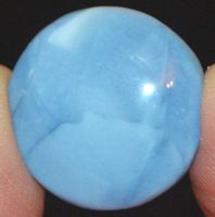 Cabochon L-8425 – Blauer Owyhee Opal 21x21mm 18.40 Karat