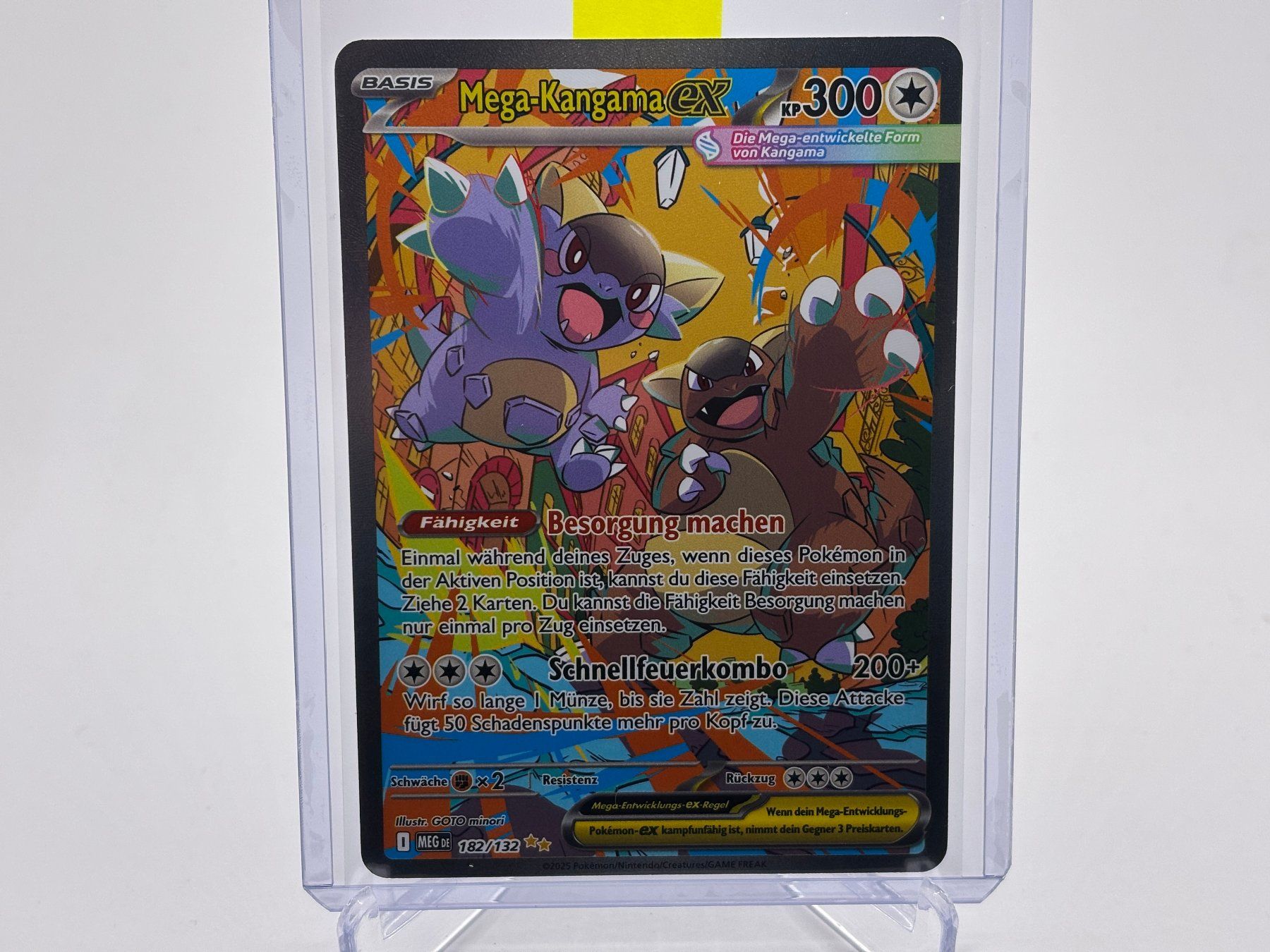 Pokémon Carte collezionabili: Mega-Entwicklung - Mega Kangama ex  (MEG 182) - DE – Usato da Allschwil venduto da Bullach
