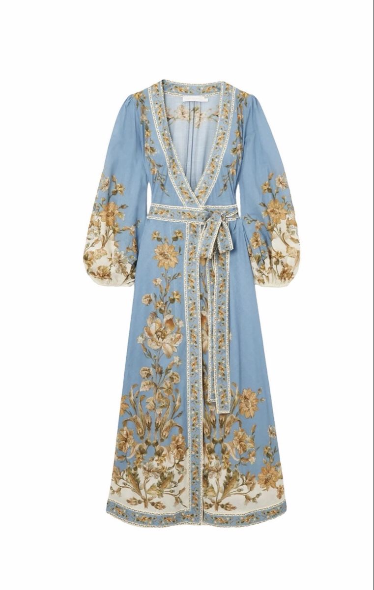 Zimmermann Vestiti: Zimmermann Floral Wrap Midi Dress – Usato da St.Josefen venduto da lop_lh8d 1