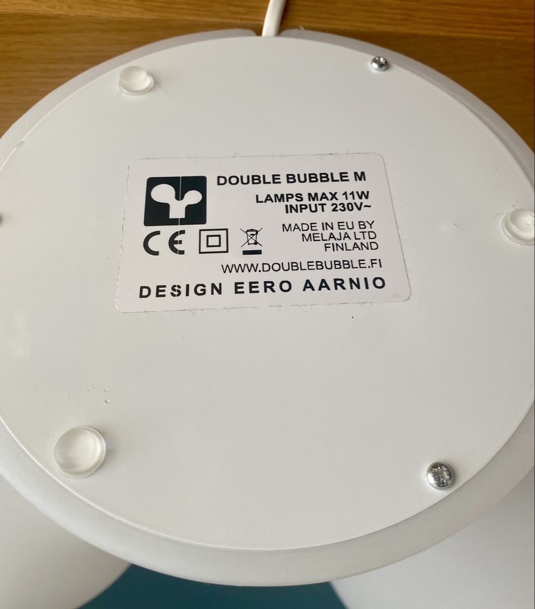 Lampade: Eero Aarnio Lampe Double Bubble M – Usato da Lausanne venduto da HomeDepose 2