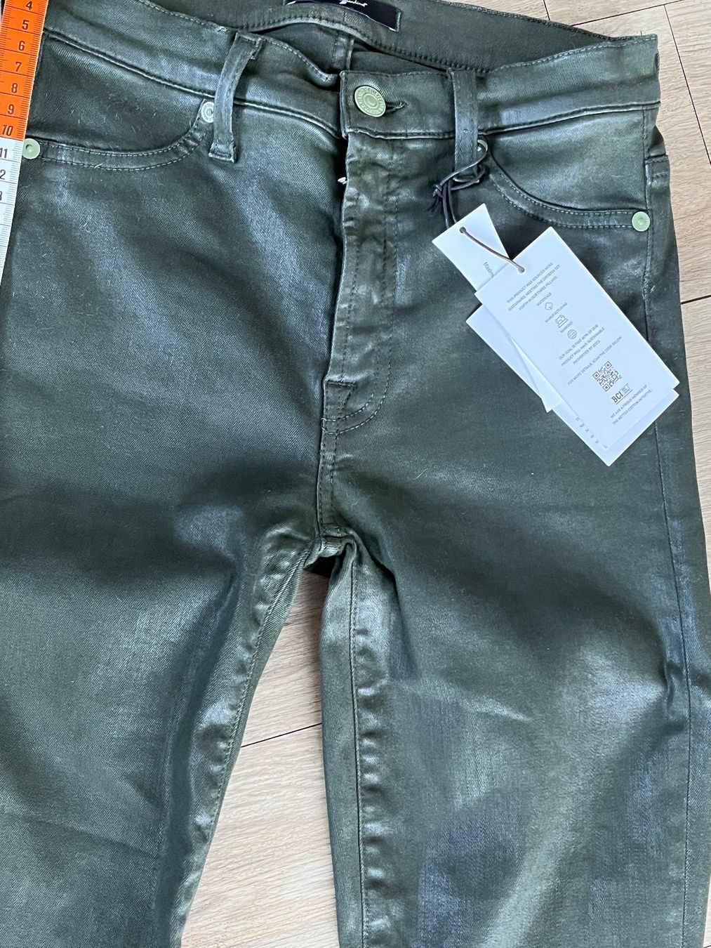 Mankind Jeans: 7 for all mankind Jeans in Lederoptik – Nuovo (secondo la descrizione) da Kerns venduto da osco01 8