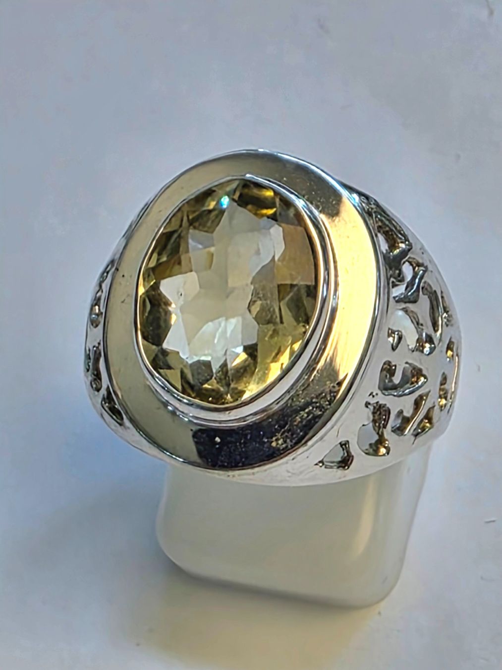 Ringe: Citrin Silber Ring – Neu (gemäss Beschreibung) aus Zürich von Benedikt21 9