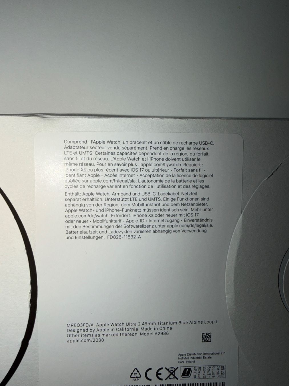 Apple Smartwatch: Apple Watch Ultra 2 Titanium 49mm gebraucht – Nuovo (secondo la descrizione) da Oftringen venduto da HaMi91 2