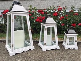 3er Set Laternen ( 3 Stk. Laternen )