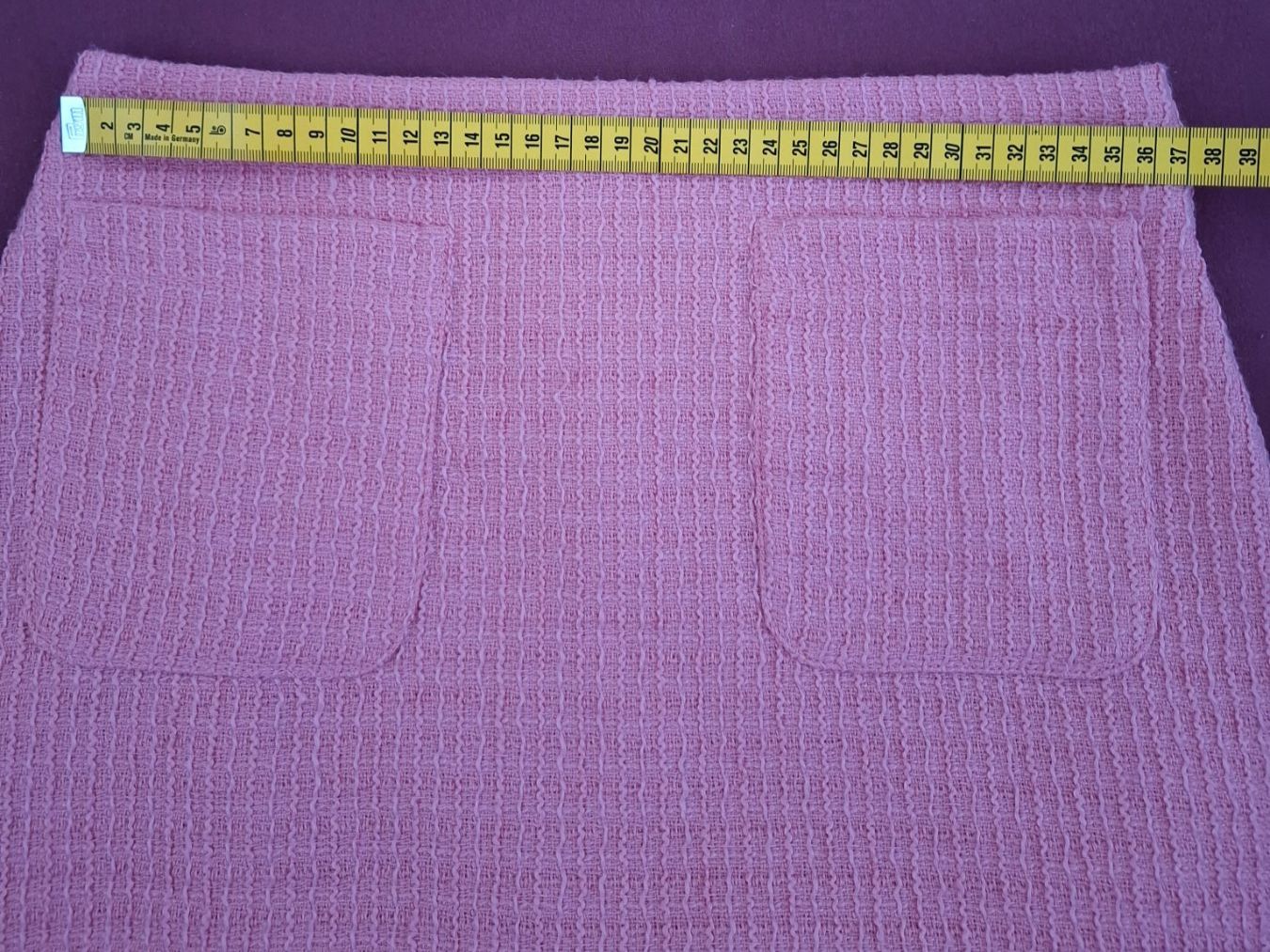 Mango Gonne: Zauberhafter rosa Bouclé-Rock – Usato da Biel/Bienne venduto da nad_rm72 3