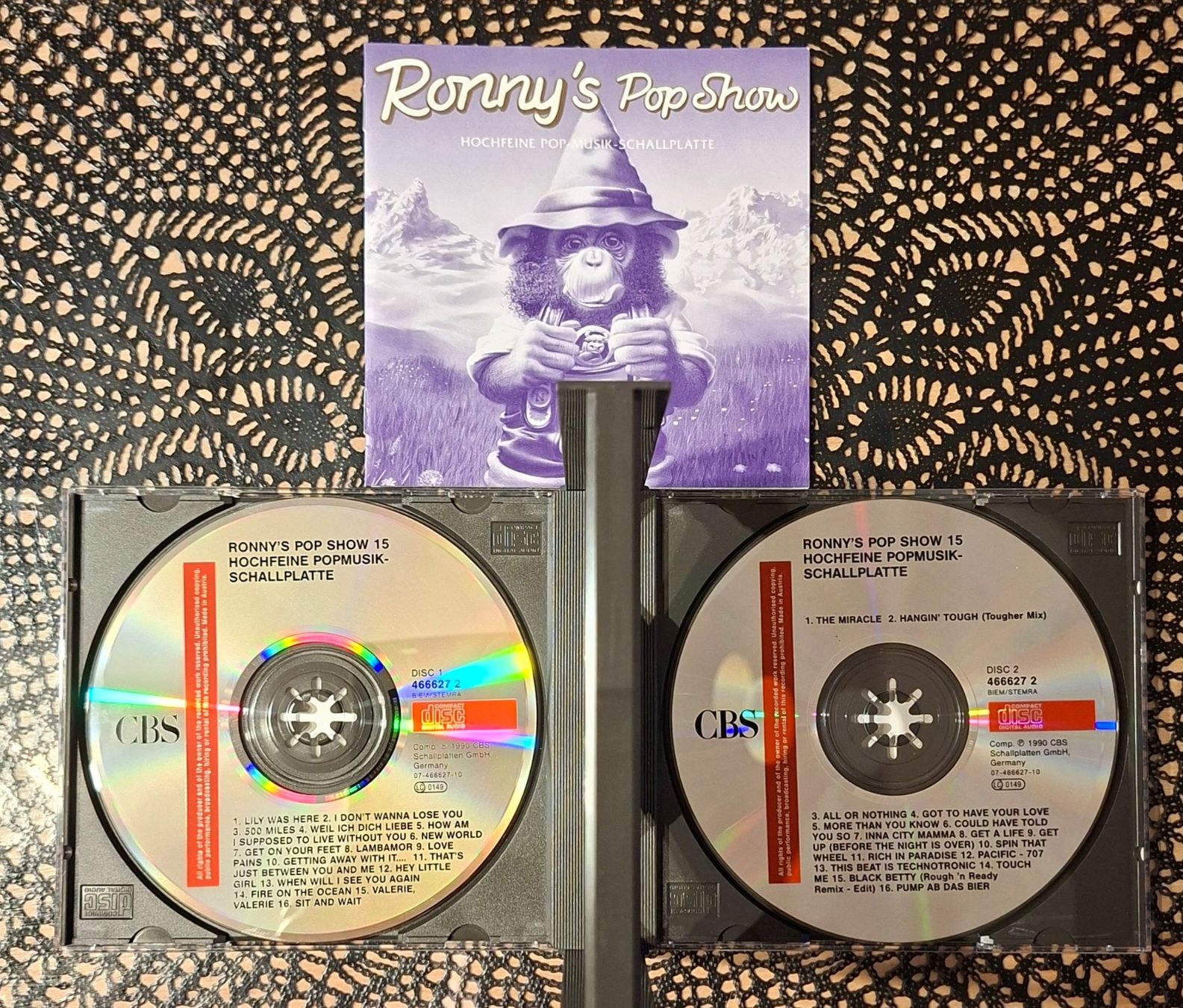 CD: Ronny's Pop Show 15, 2CD Hit Compilation Sampler 1990 – Usato da Amriswil venduto da Celini3 2