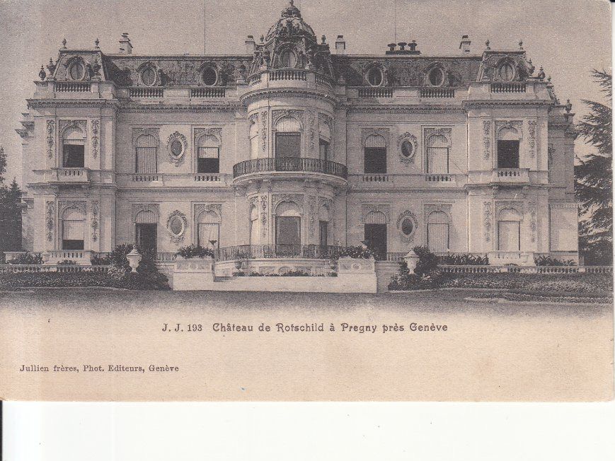 Cartoline postali: Genève Rotschild 1908 – Usato da Bürglen TG venduto da StampGraf