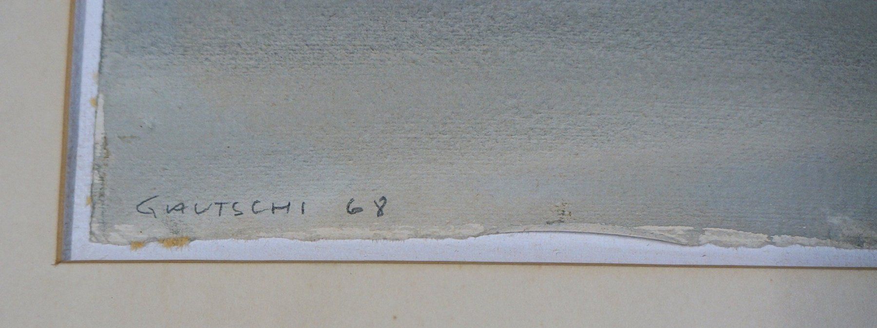 Gemälde: Rolf Gautschi Gemälde 1968 – Gebraucht aus Basel von bk_brockibasel 2