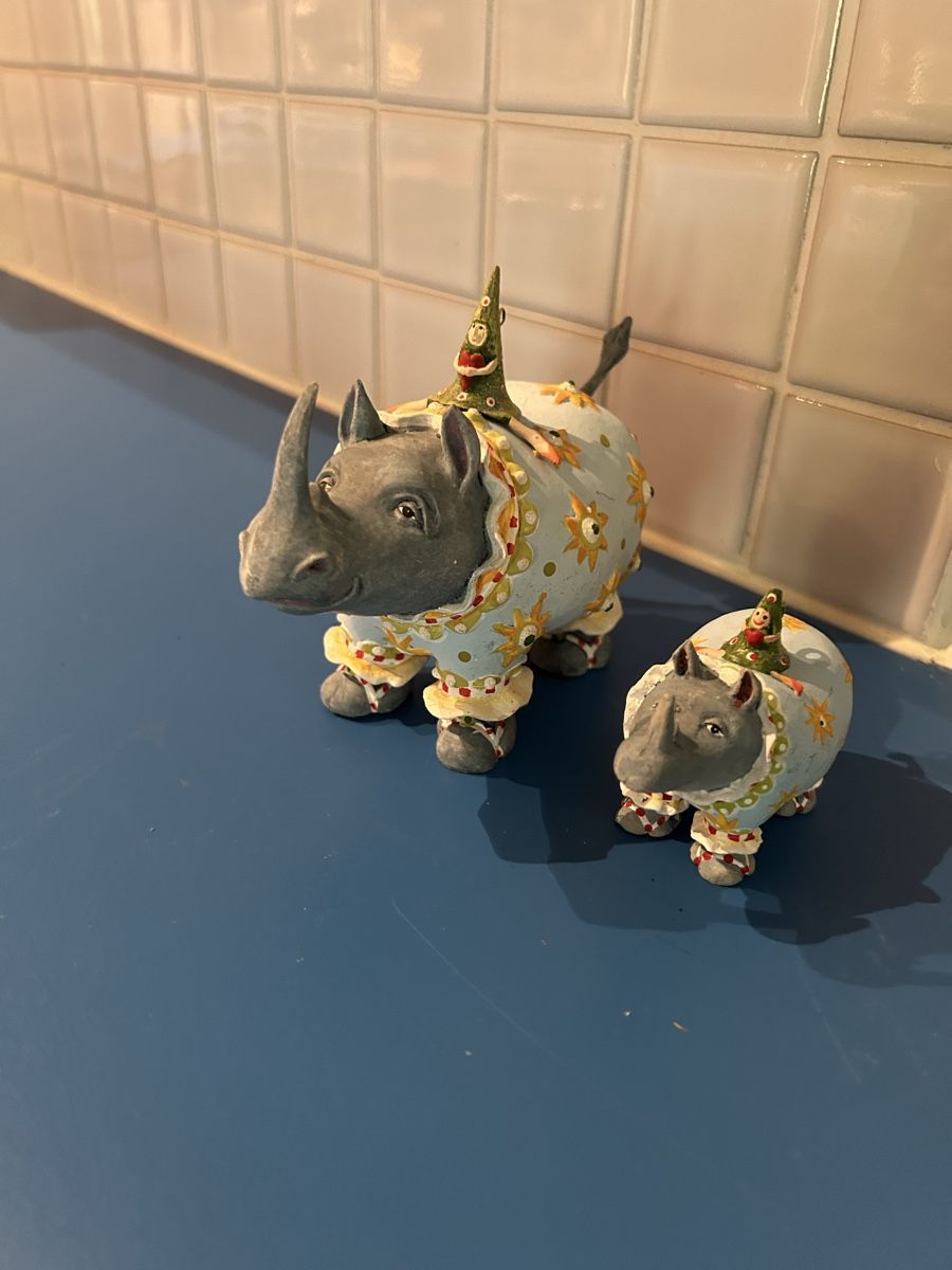 Figuren: Figuren.  Jambo Roberta Rhino Mini Nashorn  – Gebraucht aus Bülach von larson27 1